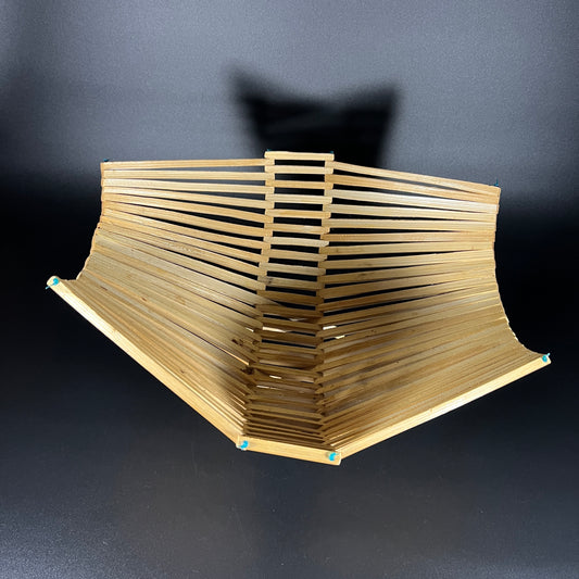 Folding Wooden Bowl