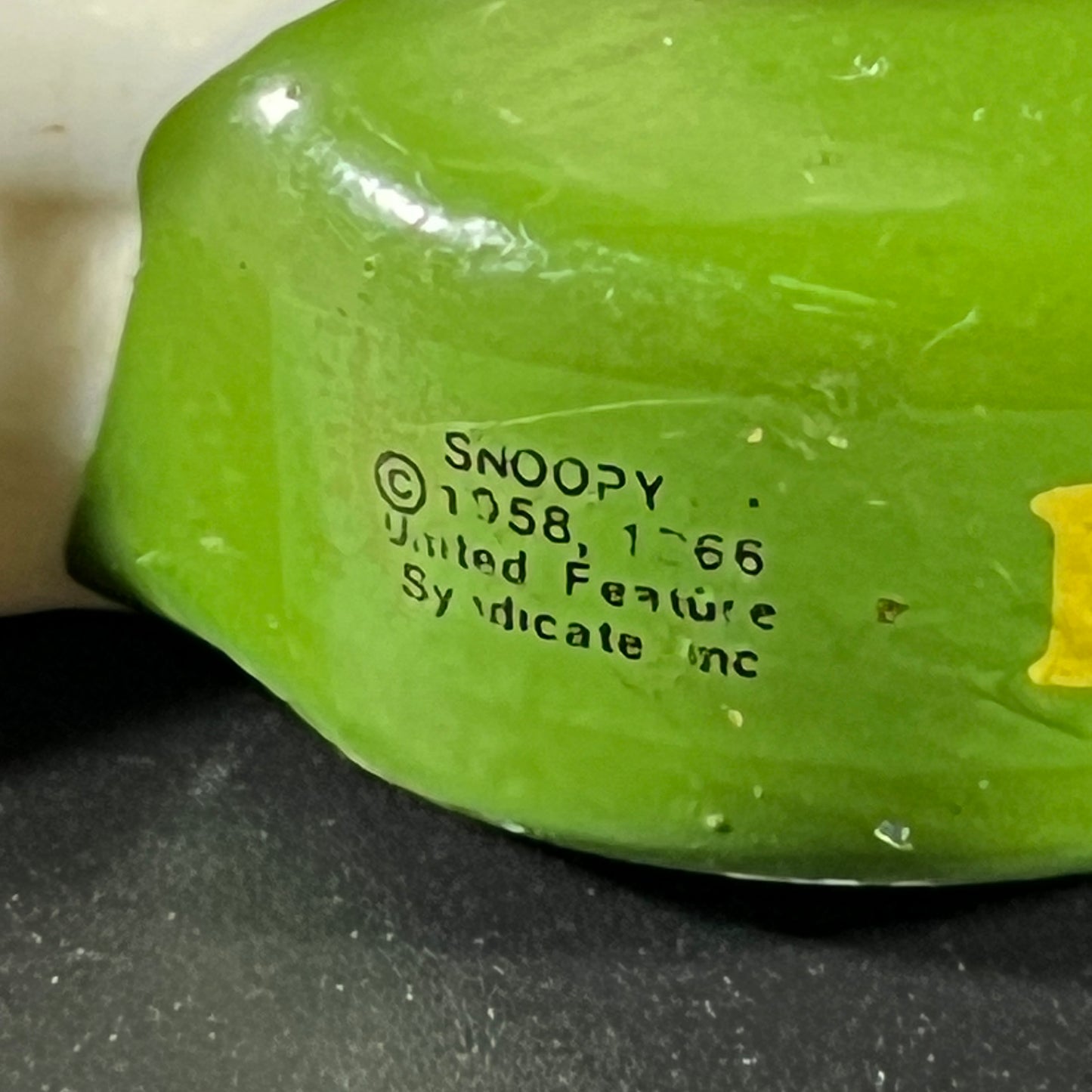 Vintage Snoopy "I Think Of You" Figurine