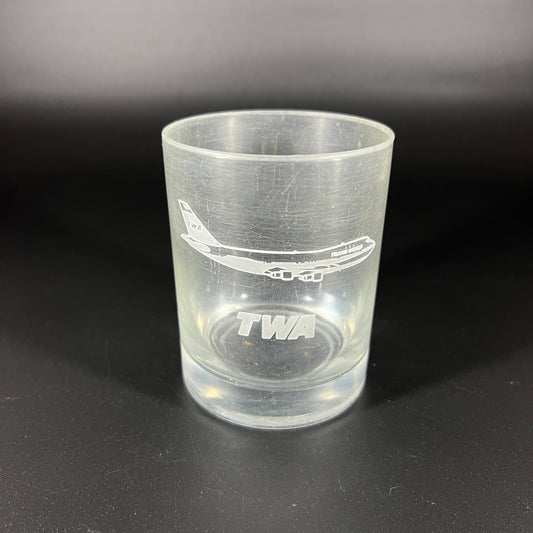 TWA Rocks Glass
