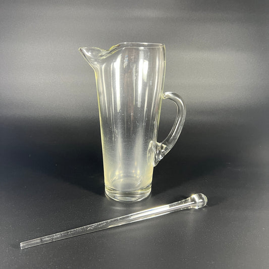 Hazel Atlas Cocktail Glass & Pitcher Set