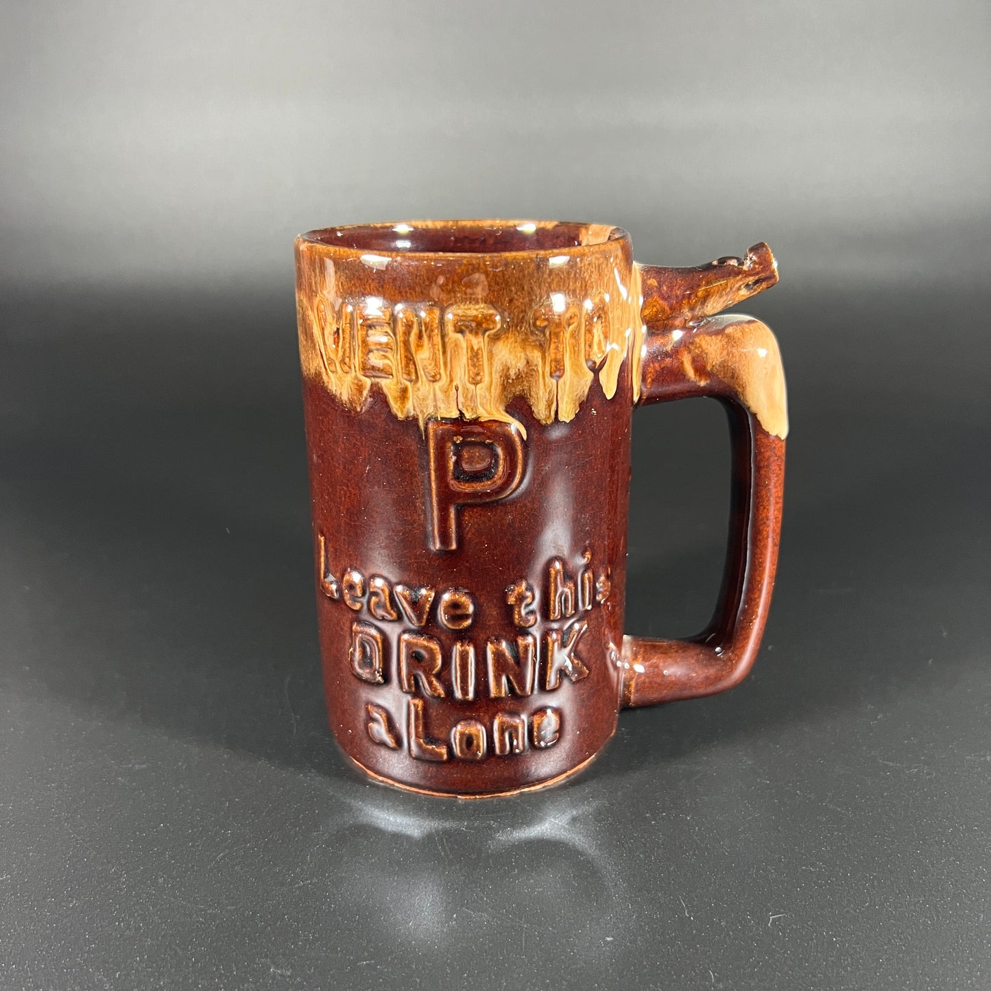 Vintage "Wet Your Whistle" Beer Stein