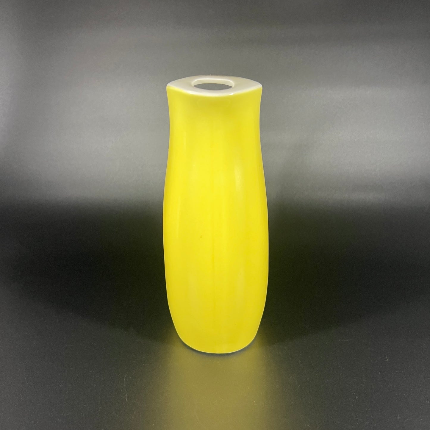 Vintage Hall USA Yellow Glazed Ceramic Pitcher