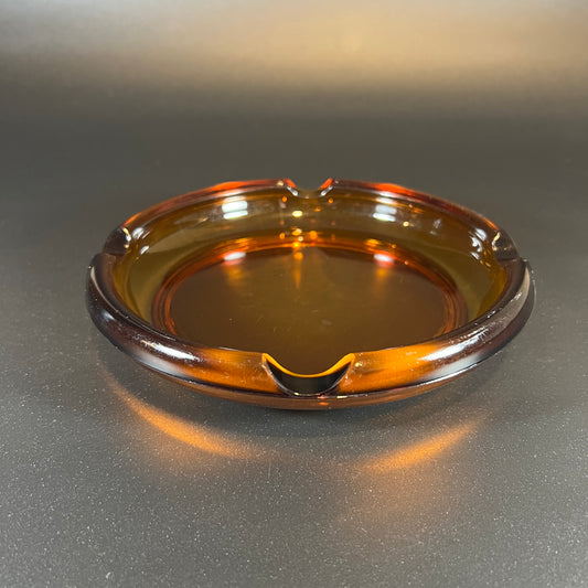 MCM Amber Cigar Ashtray