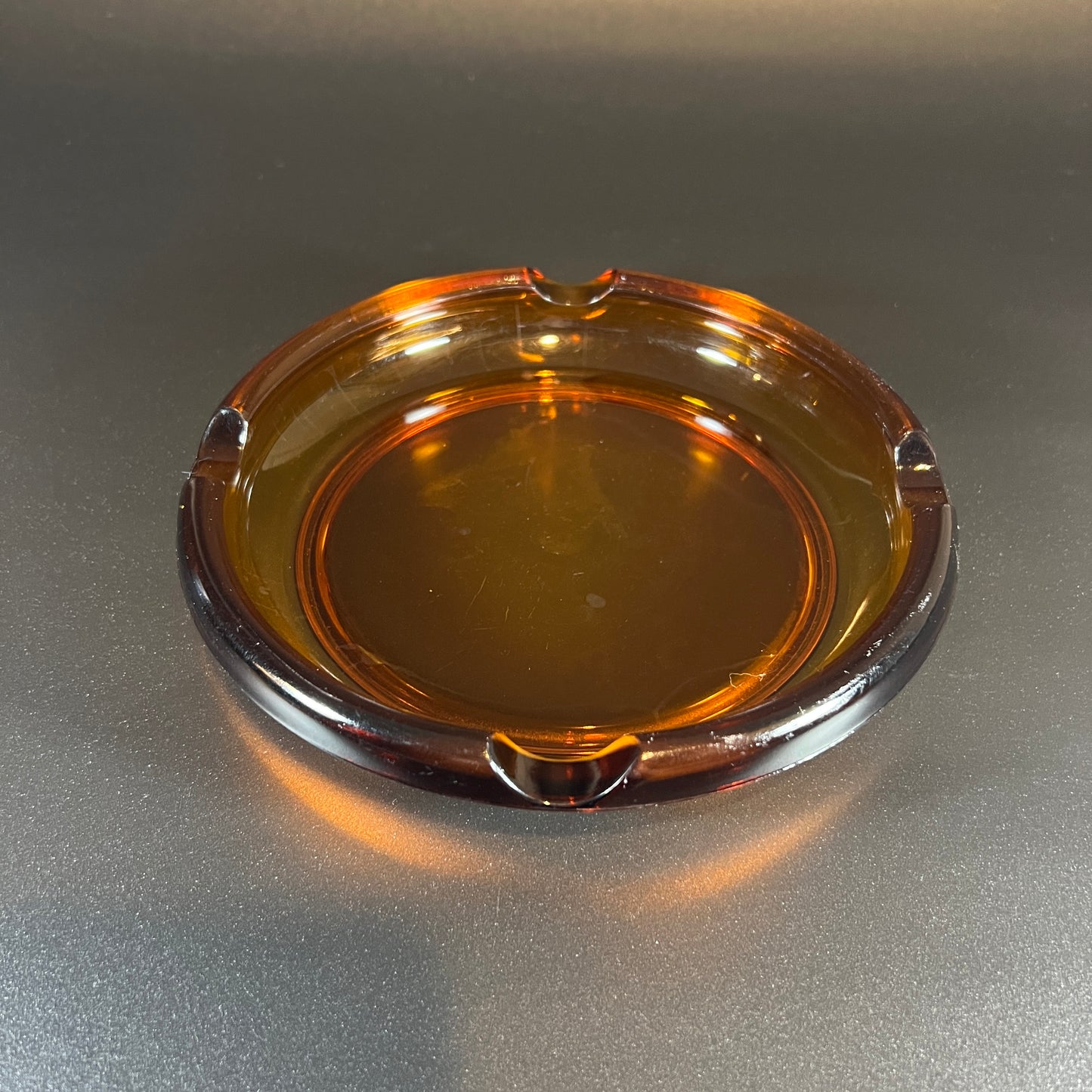 MCM Amber Cigar Ashtray