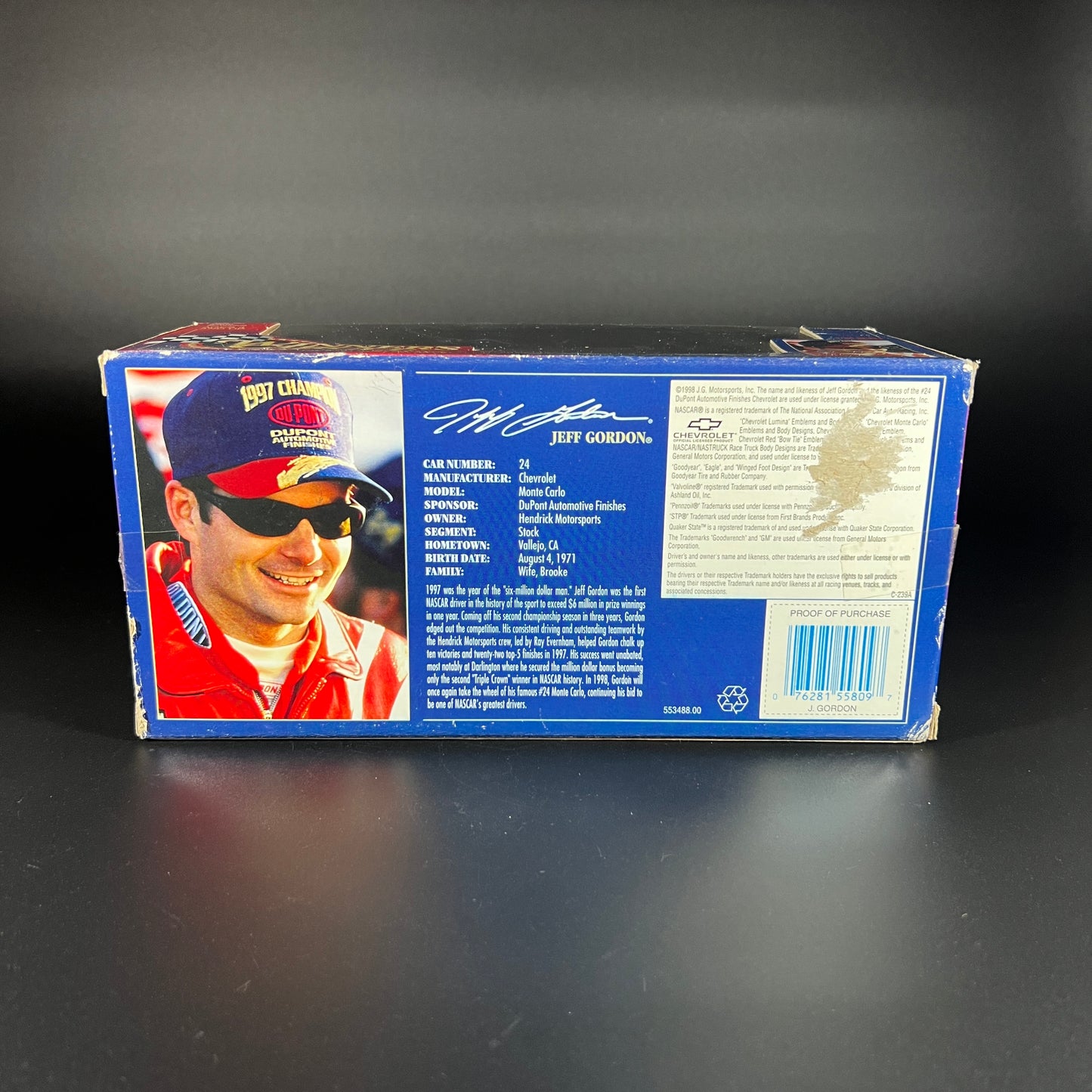 Vintage Jeff Gordon Car NIB
