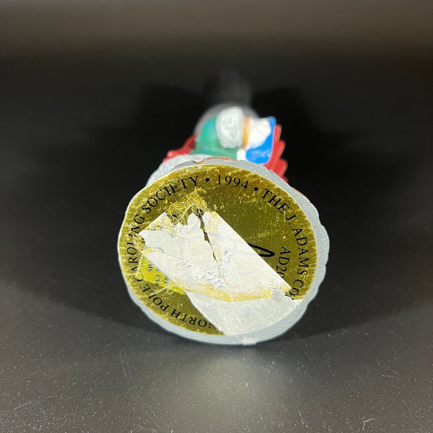 J Adams North Pole Caroling Society Figurine