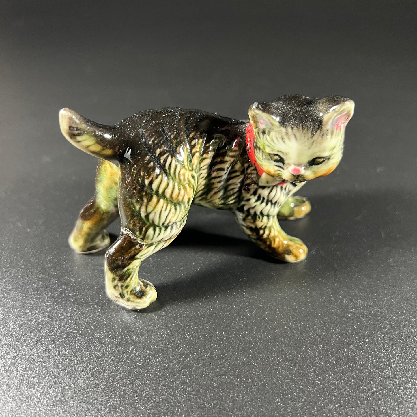 Vintage Kitsch Kitty Figurines