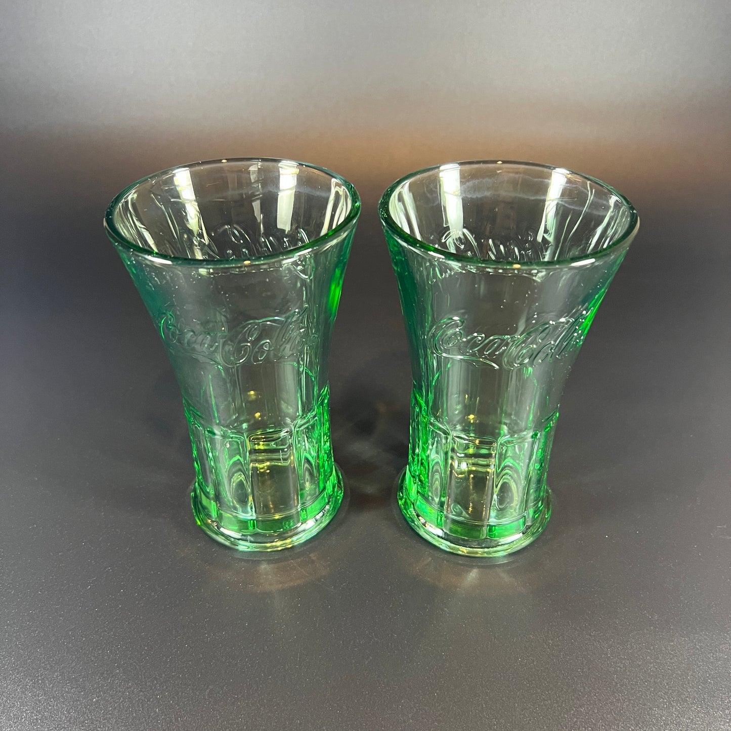 Coca Cola Libbey Flared Glasses