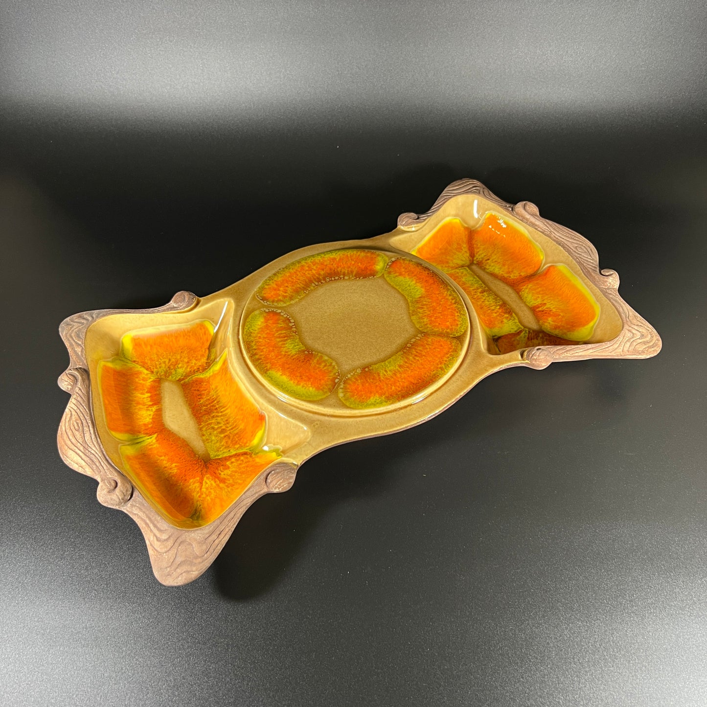 California Pottery Sequoia Ware Condiment Tray