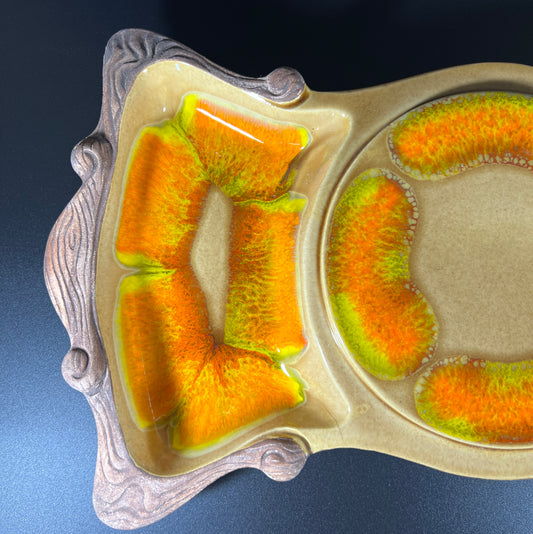 California Pottery Sequoia Ware Condiment Tray