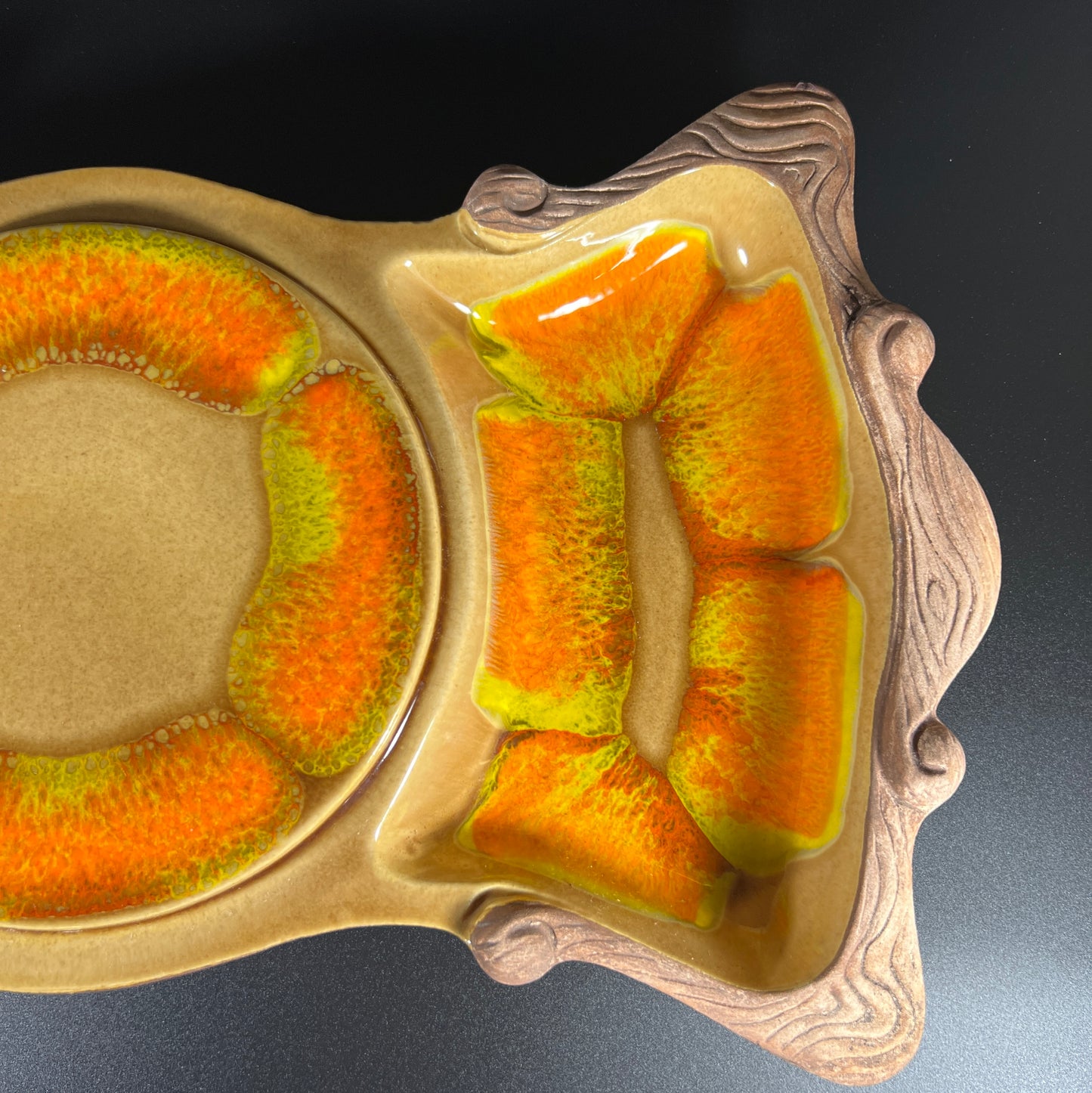 California Pottery Sequoia Ware Condiment Tray