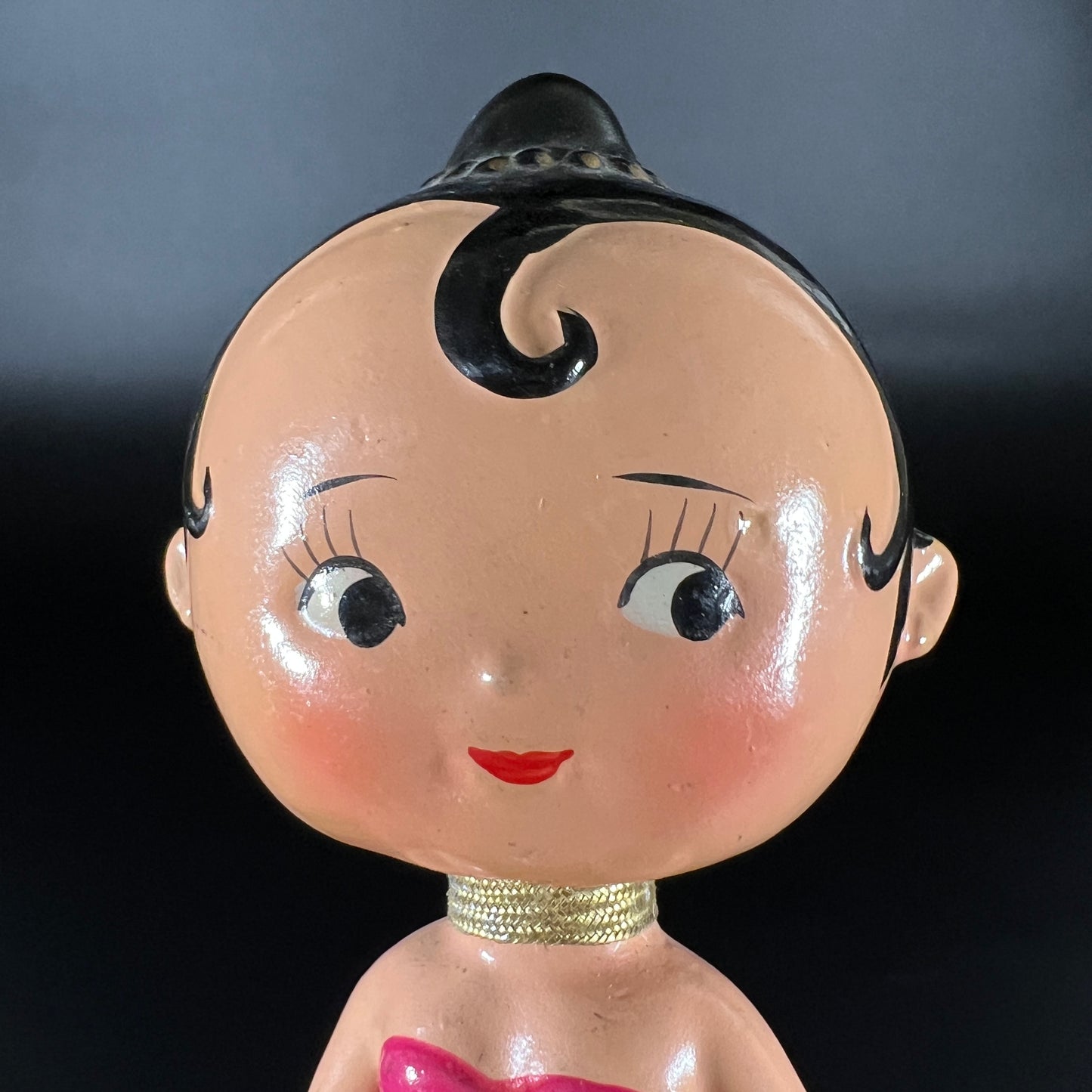 Vintage Bobble Head (Girl in Formal Wear)