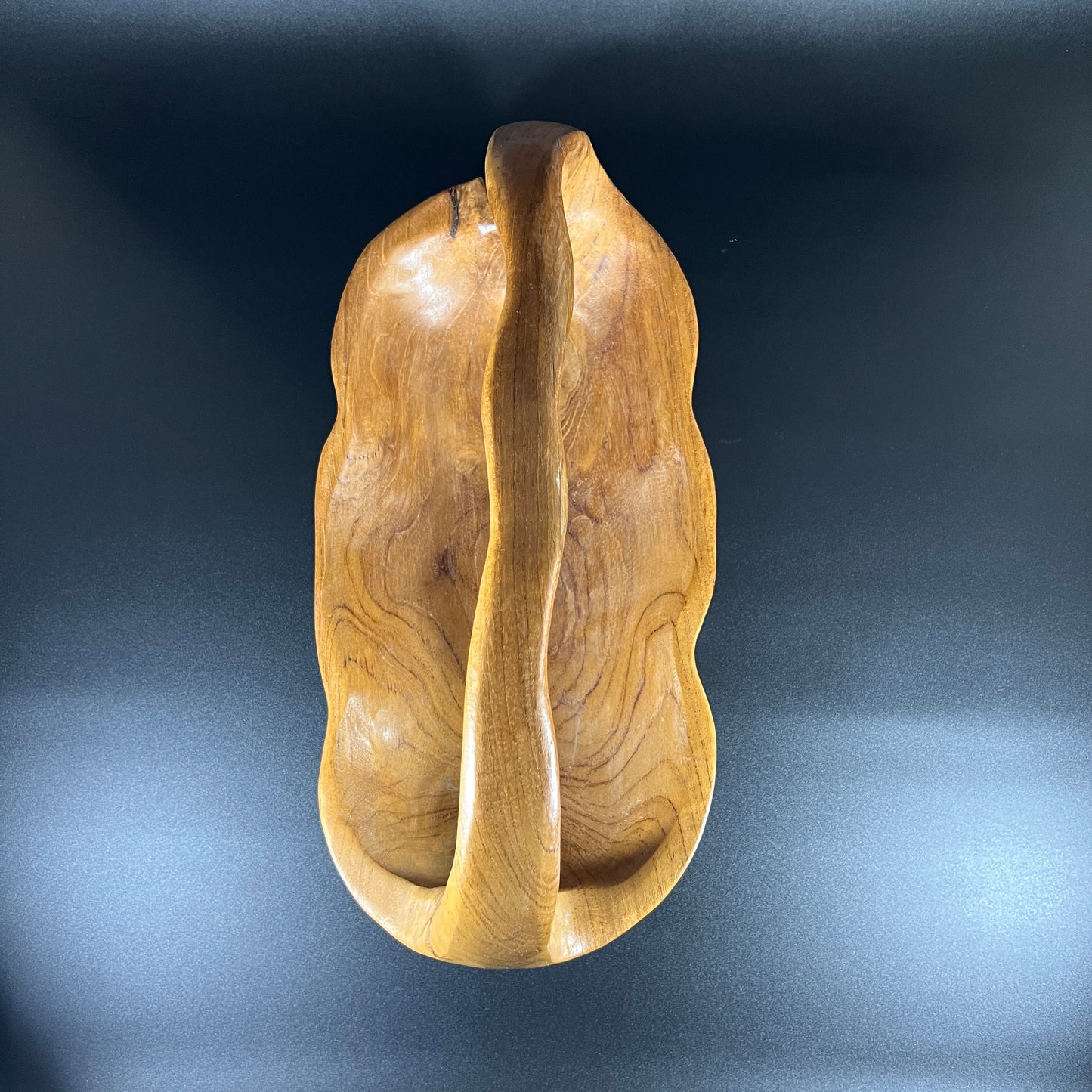 Wood Bowl with Handle