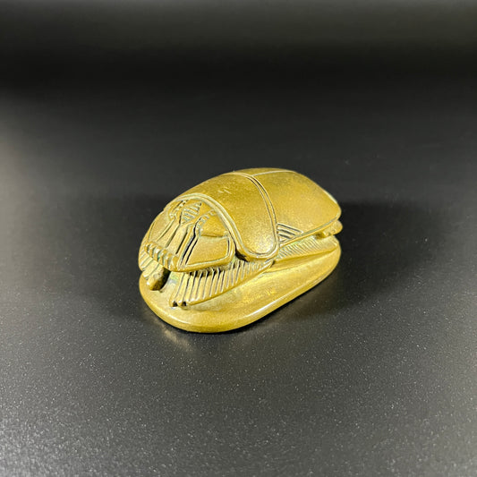 Antique Bronze Egyptian Scarah Paper Weight