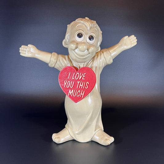 Russ Berrie "I Love You This Much" Large Figurine