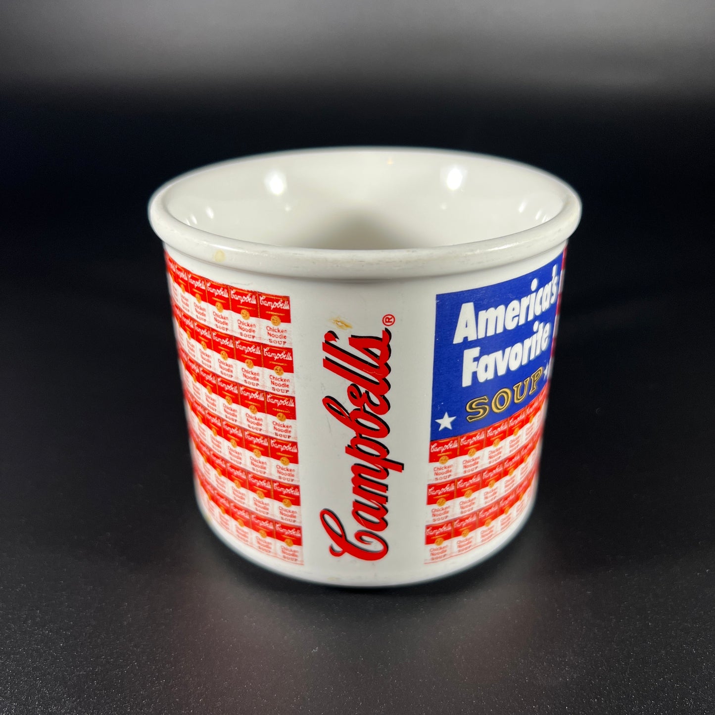 1998 Campbell's Soup Mug produced for Houston Harvest