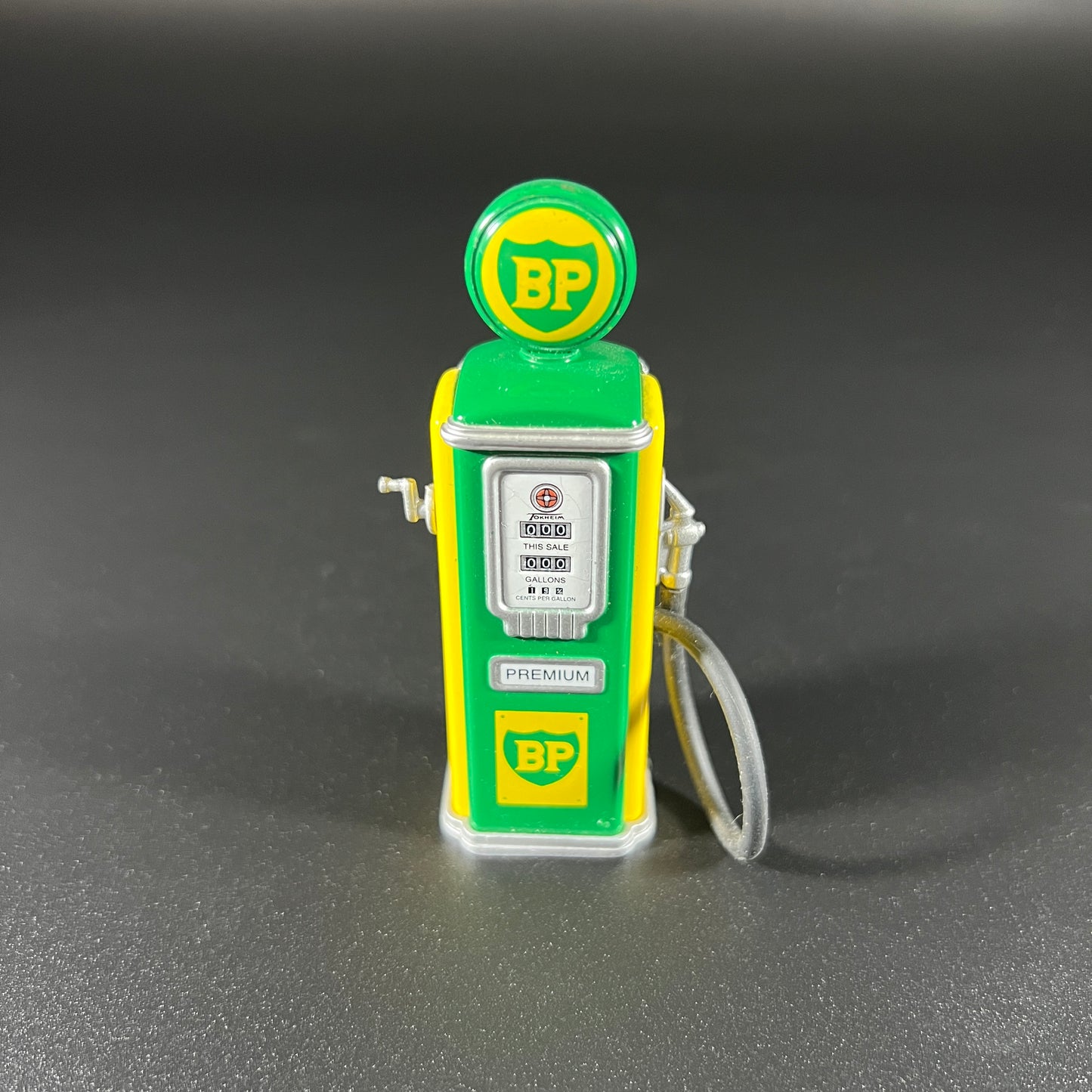 Replica Miniature British Petroleum 1950s Gas Pump