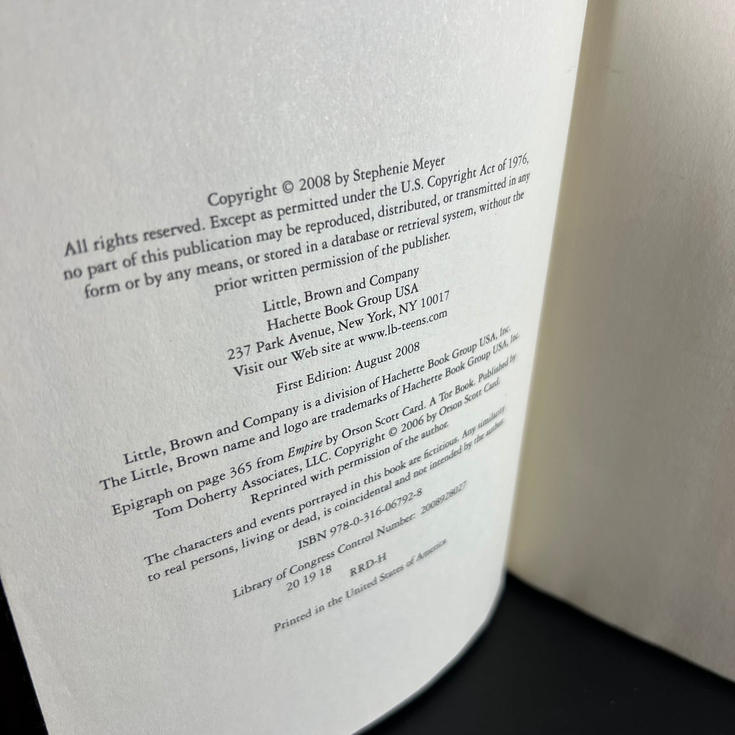 Twilight Saga, First Edition (set of 4)