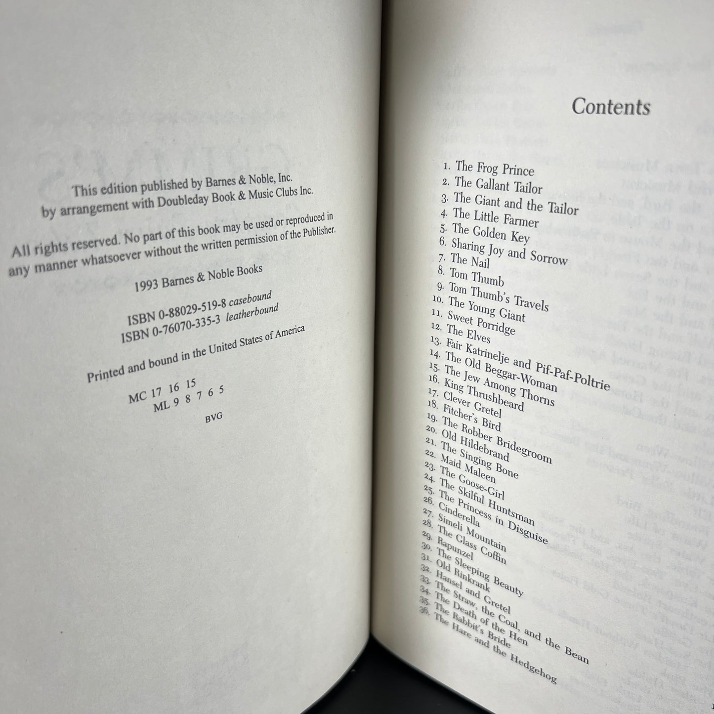 Grimms Complete Fairytale Book