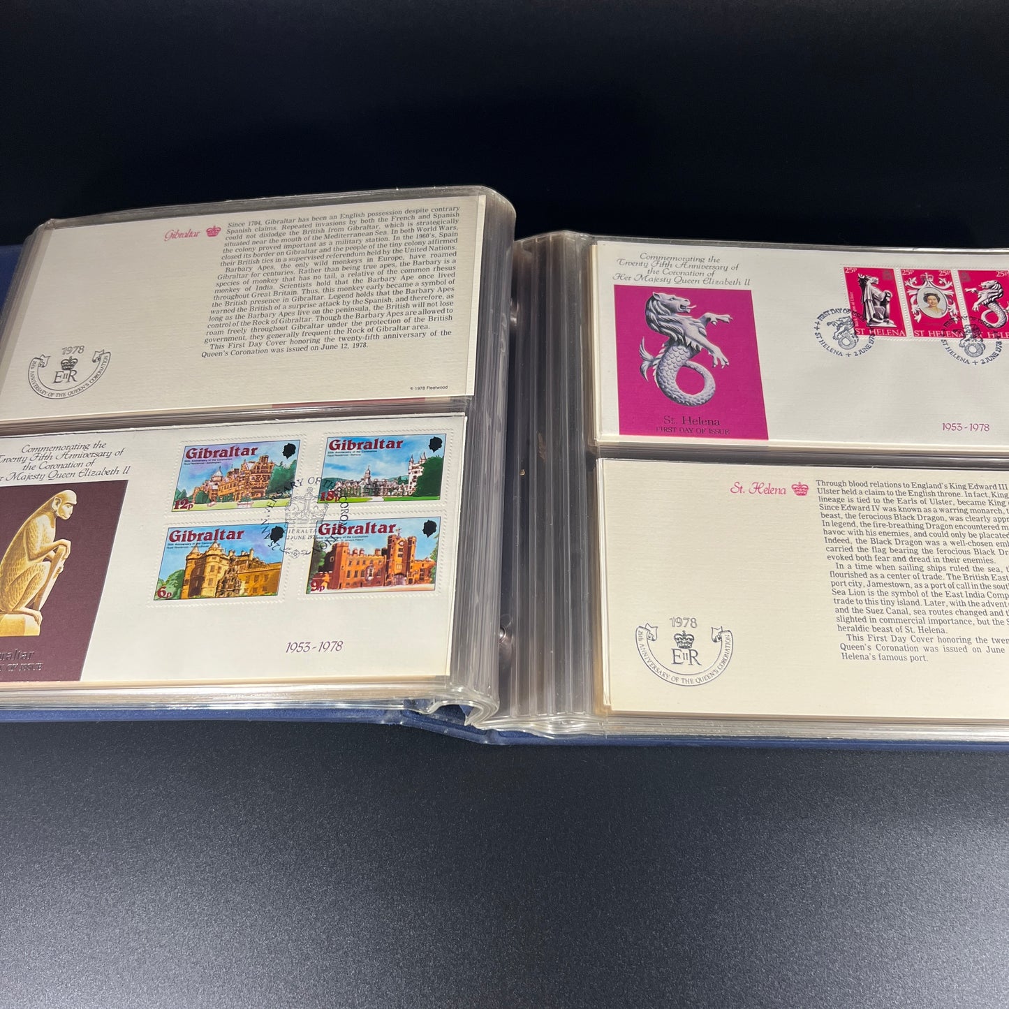 25th Anniversary of the Queen's Coronation Stamp Collection