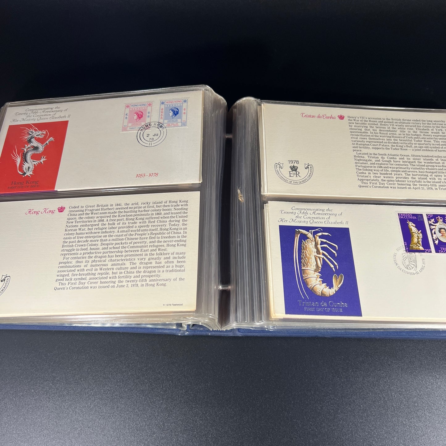 25th Anniversary of the Queen's Coronation Stamp Collection