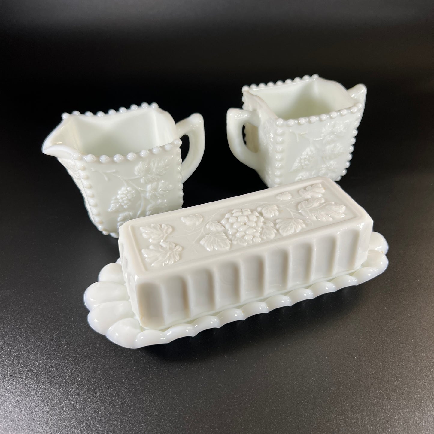 Westmoreland Milk Glass Set