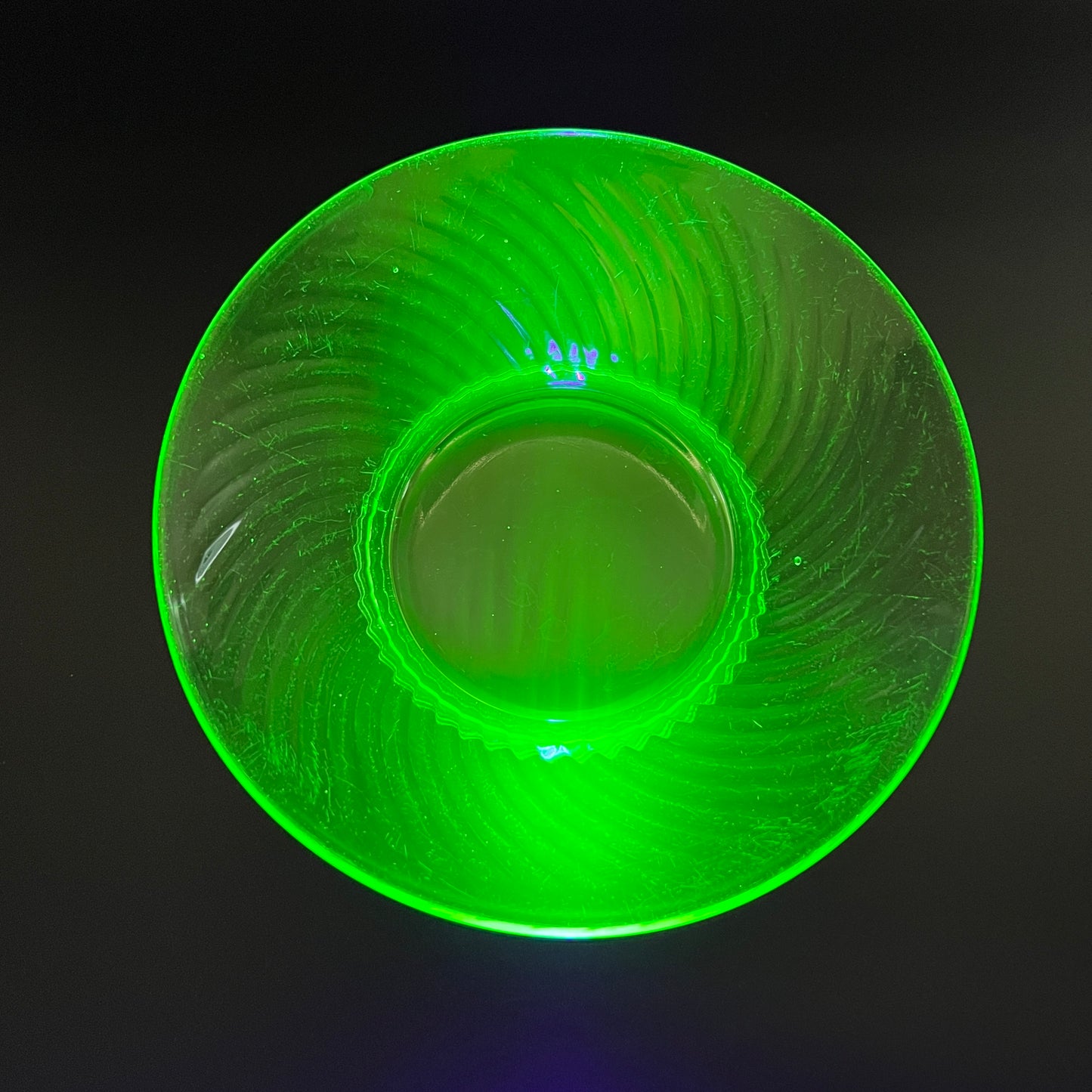 Uranium Glass Bowl