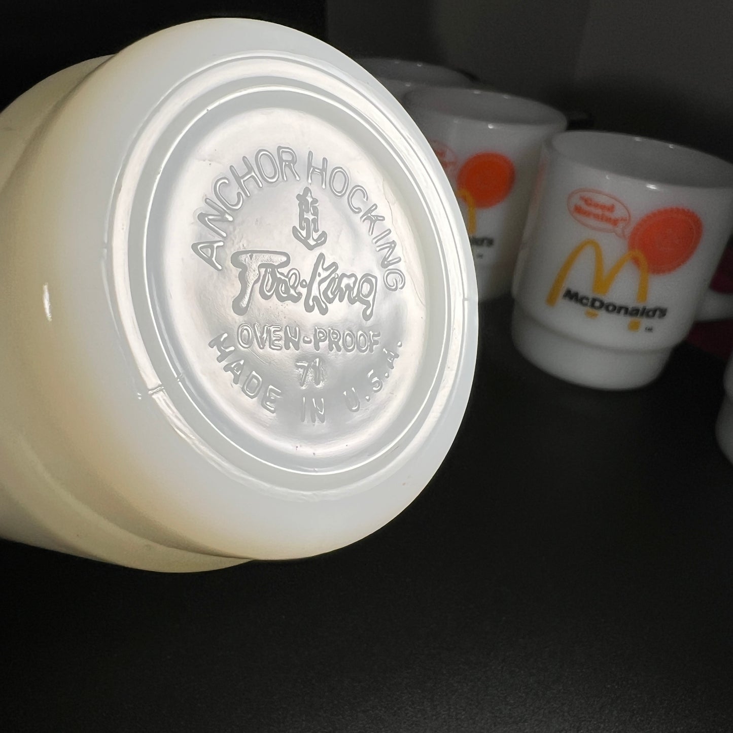 McDonald's Anchor Hocking Fire King Mugs