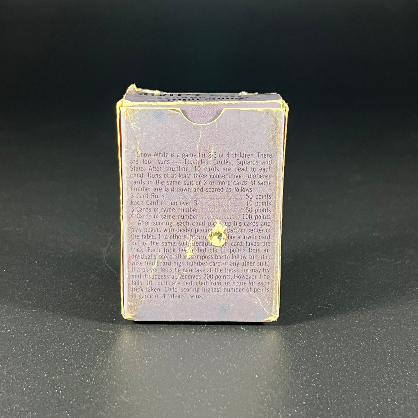 1946 Snow White Card Game