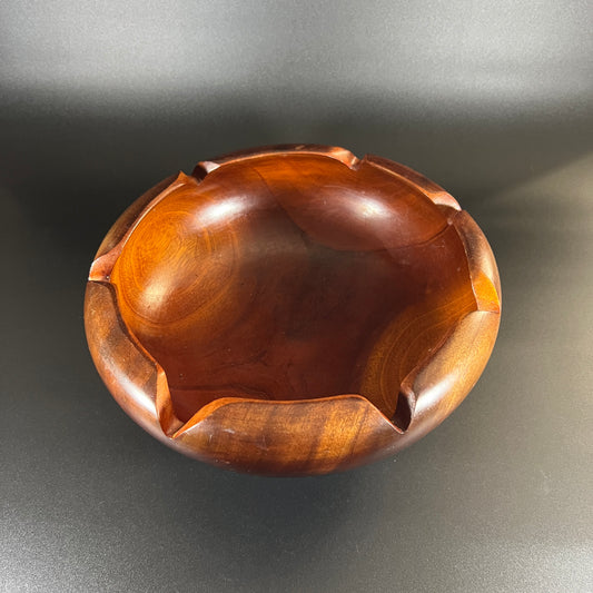 Vintage Bowl with Turned Edge