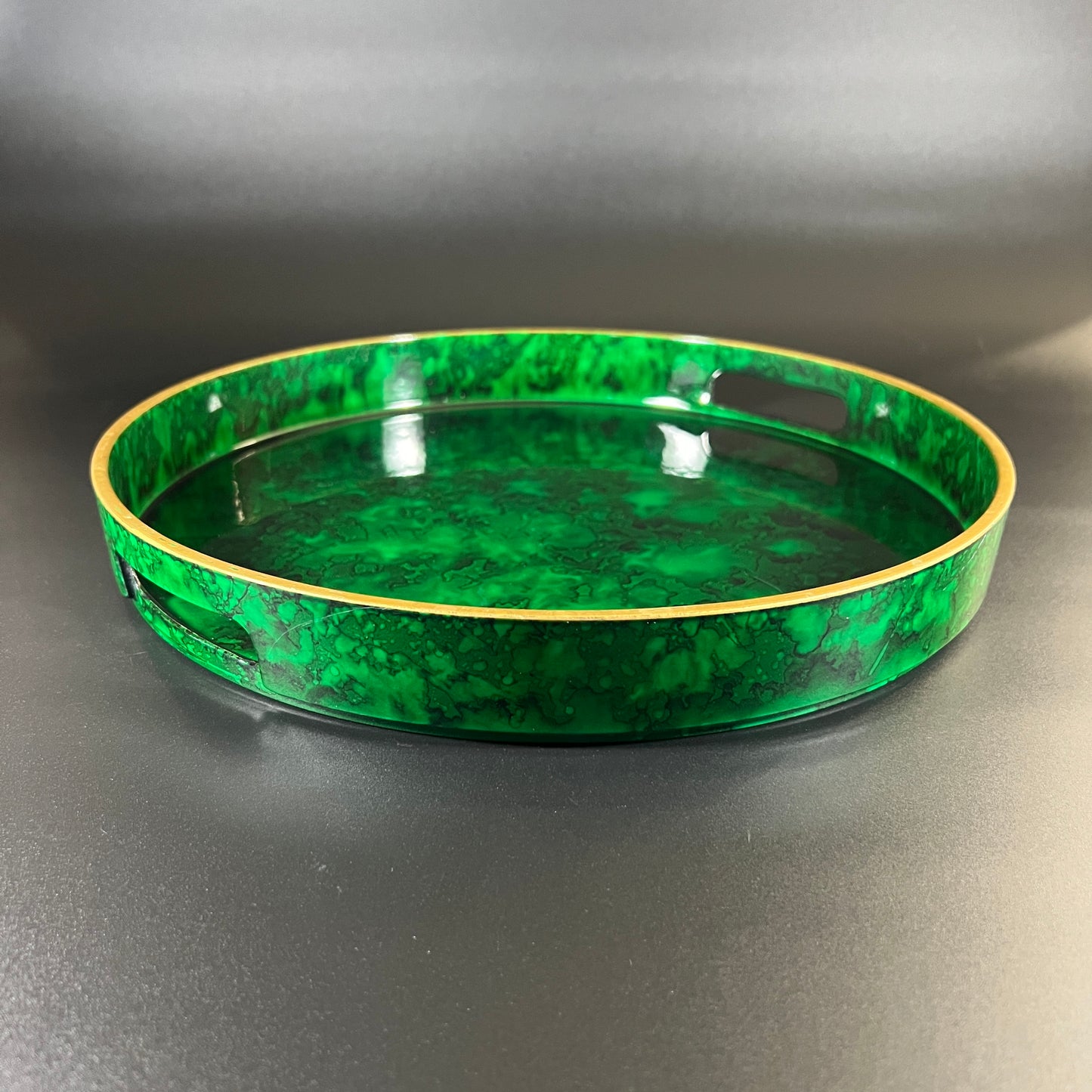 Otagiri Lacquered Green Tray