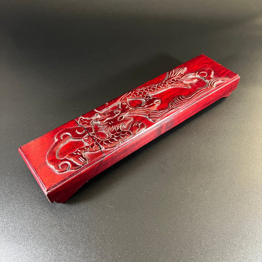 Vintage Rosewood Hand-carved Chopstick Set