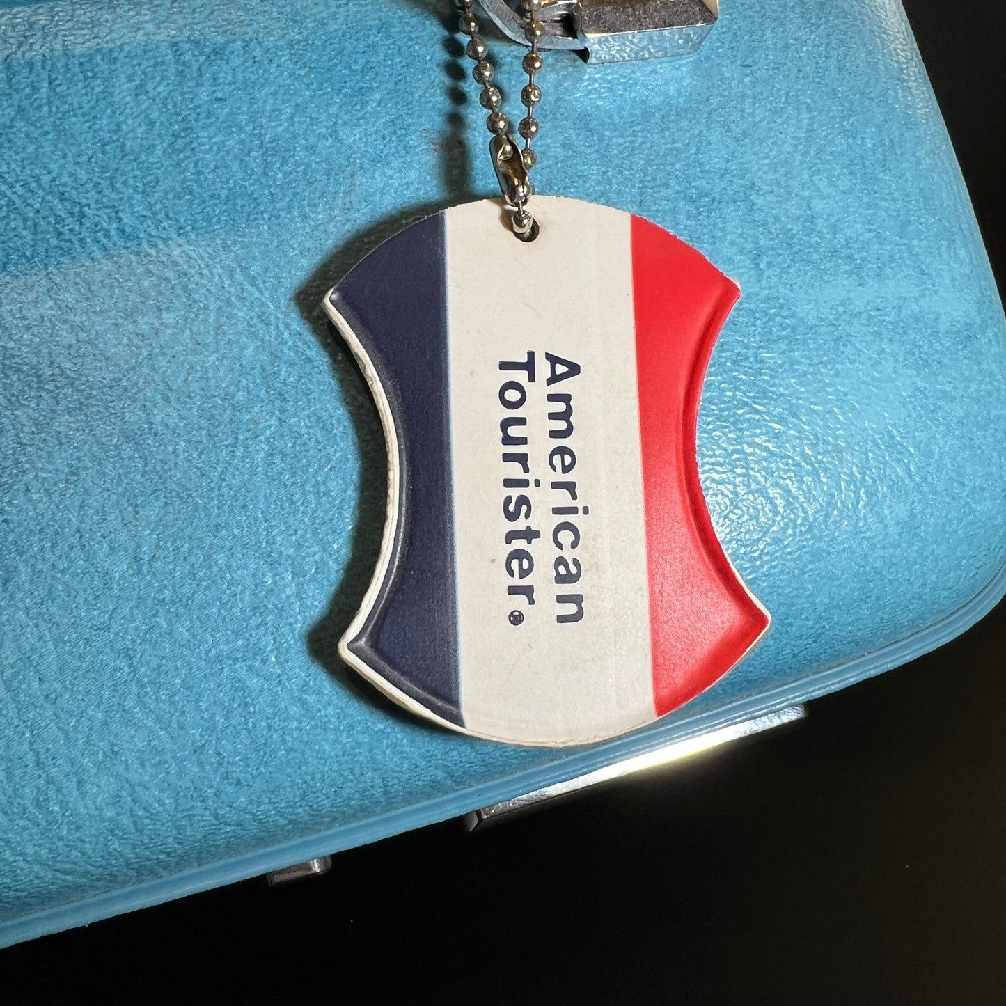 American Tourister Baby Blue Cosmetics Case