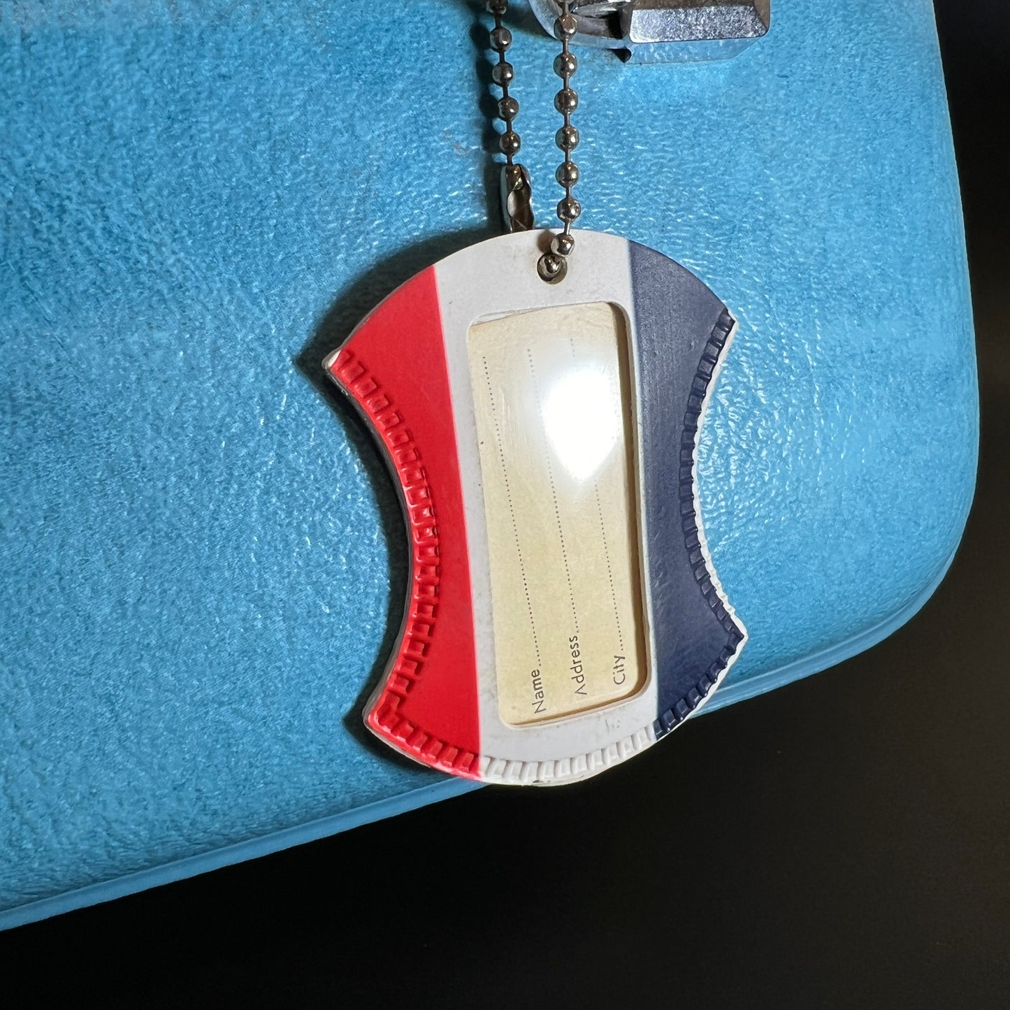 American Tourister Baby Blue Cosmetics Case