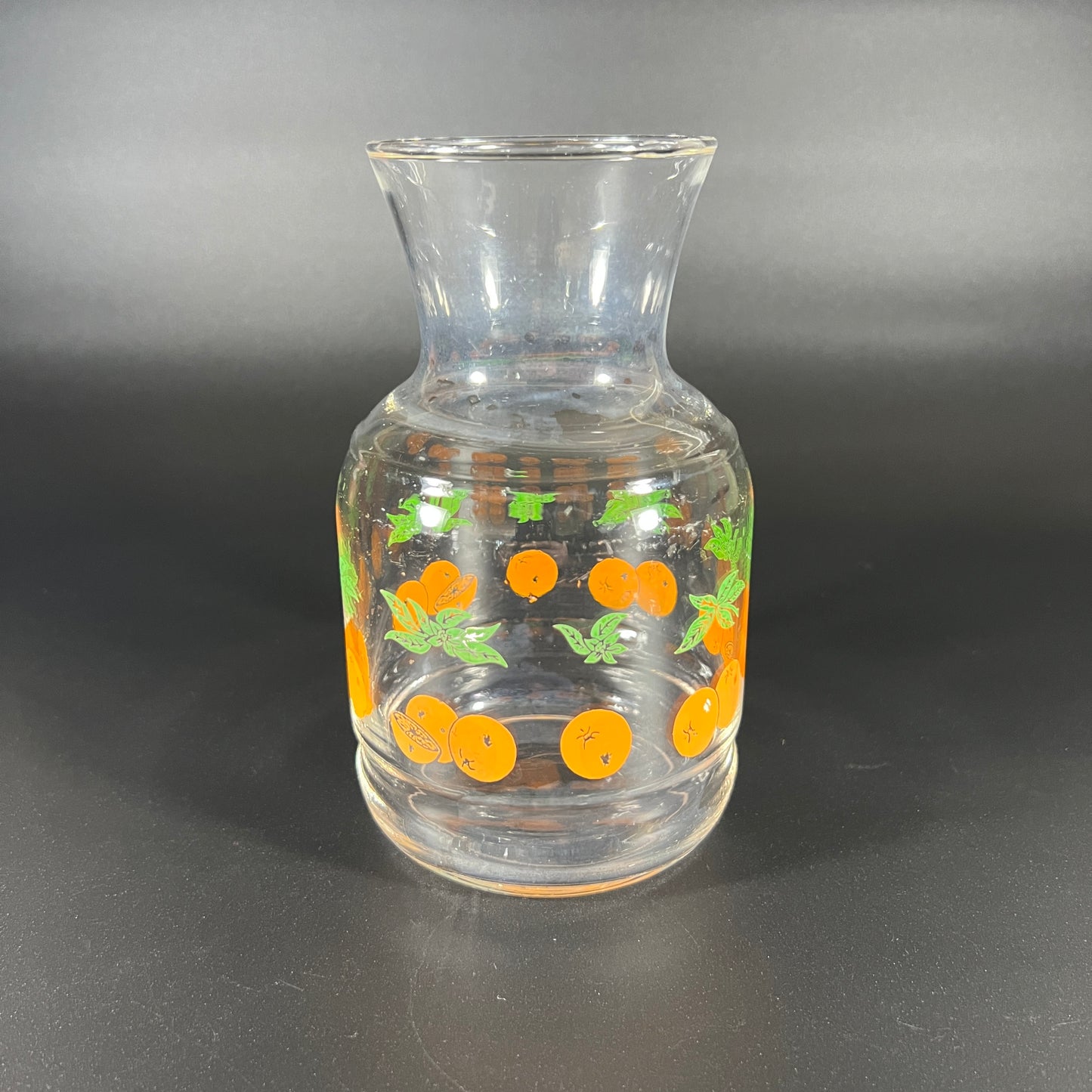 Small Vintage Orange Juice Pitcher
