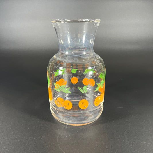 Small Vintage Orange Juice Pitcher