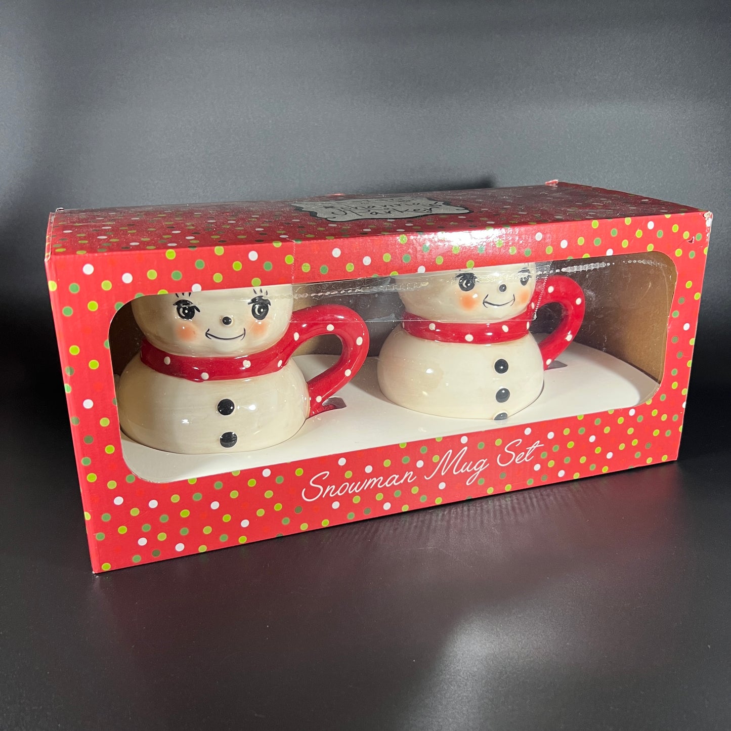 Johanna Parker Snowman Mug Set