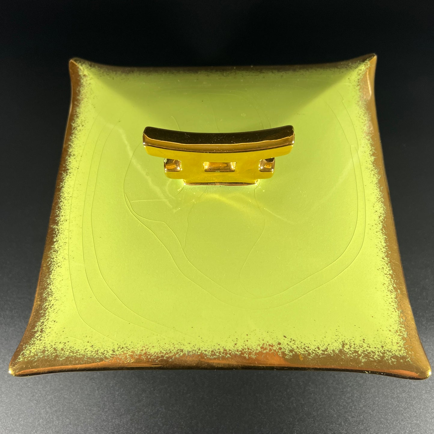 MCM Asian Style Serving Set with Gold Edge