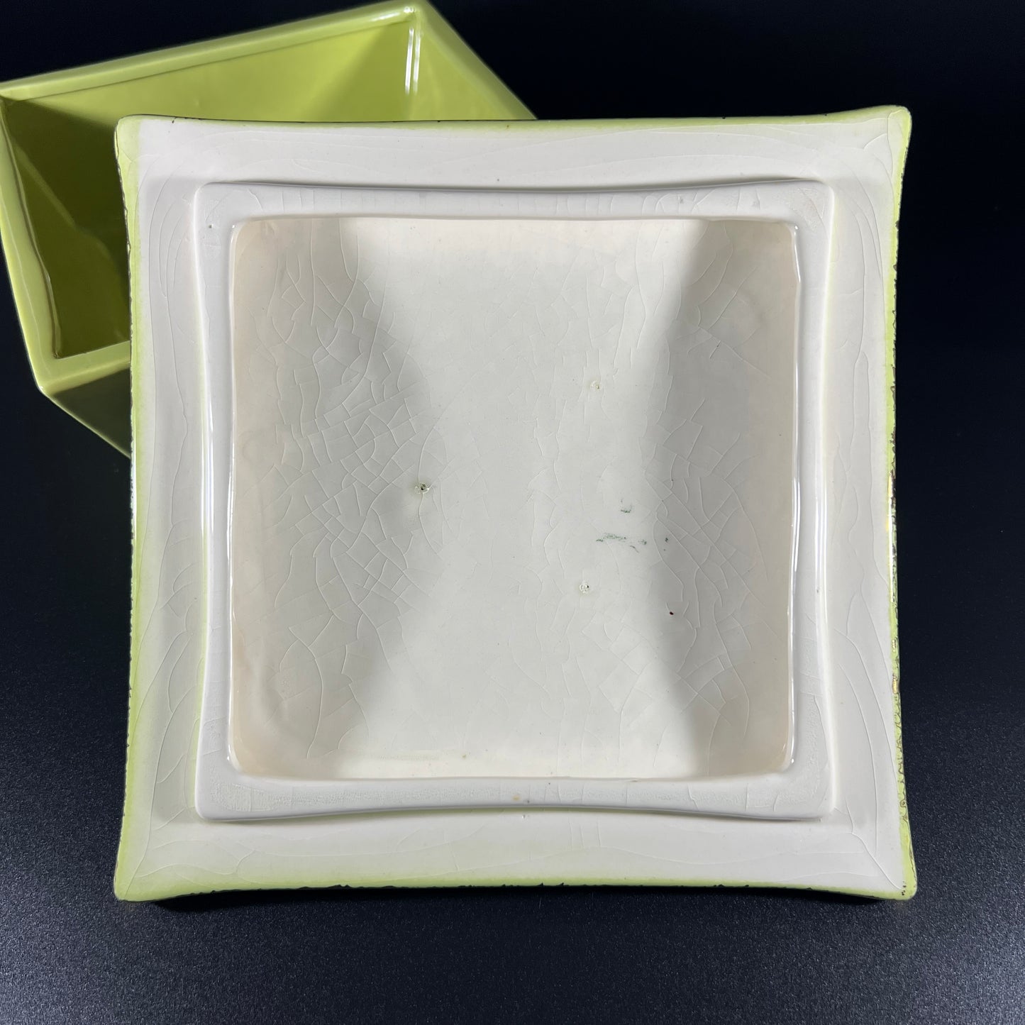 MCM Asian Style Serving Set with Gold Edge