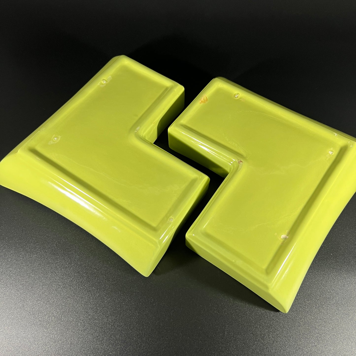 MCM Asian Style Serving Set with Gold Edge