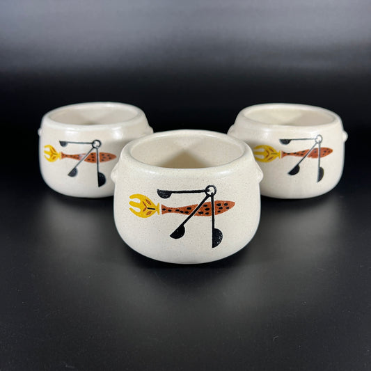 West Bend Pottery Bean Bowls