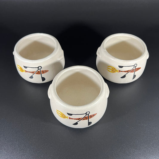 West Bend Pottery Bean Bowls