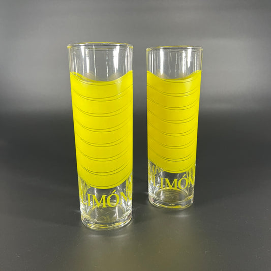 Bacardi Limon Libbey Tall Glass Set