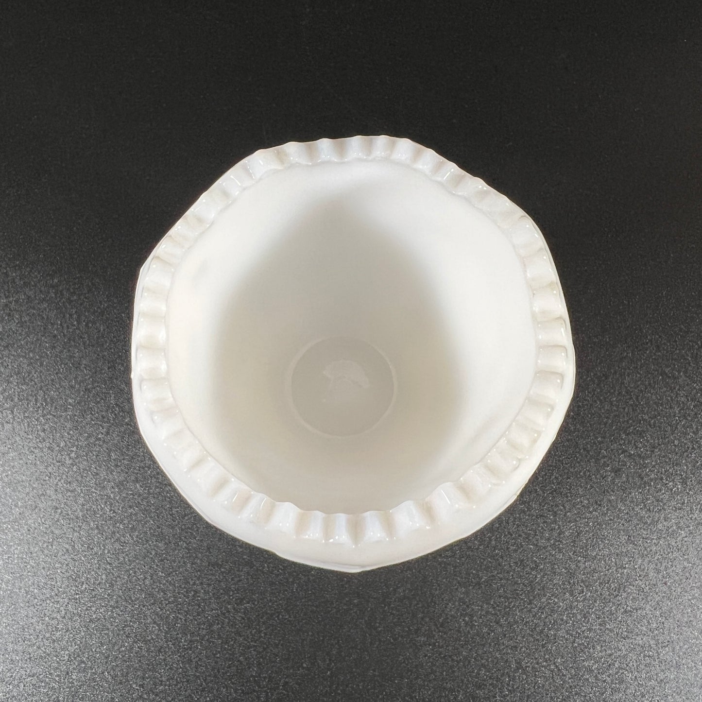 Vintage Imperial Milk Glass Toothpick Holder