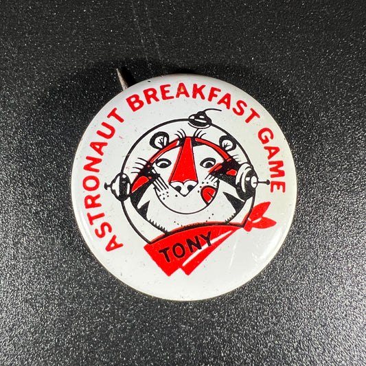 1960s Tony the Tiger Astronaut Pin