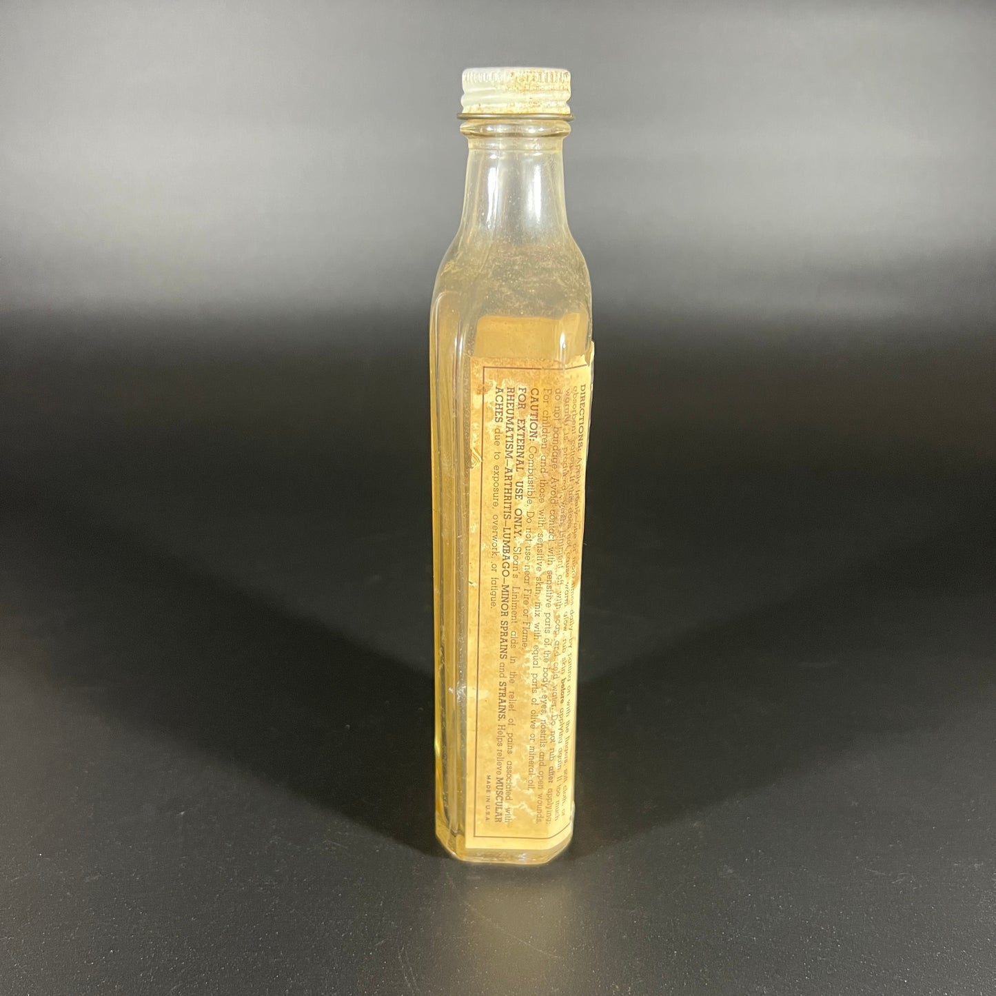 Vintage Sloans Liniment Bottle