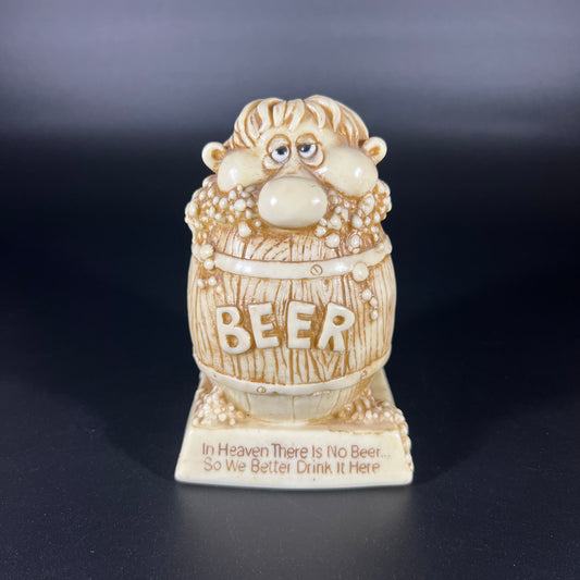 1978 Russ Berrie Co. Novelty Beer Statue