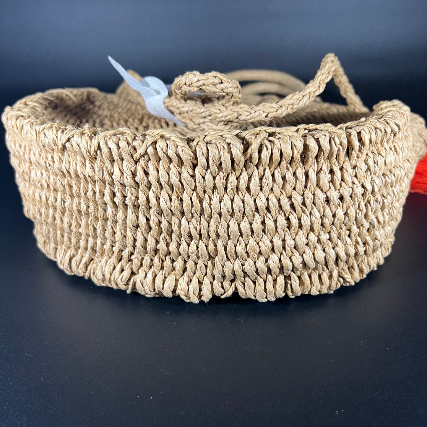 Kim Rogers Circle Straw Tote