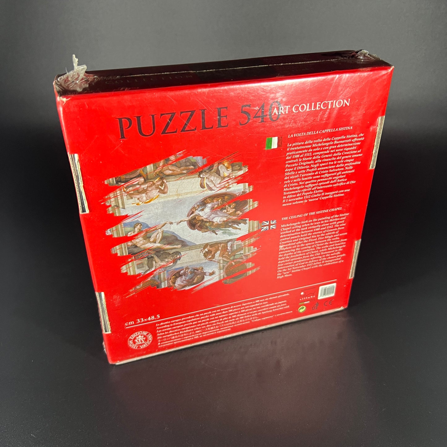 Michelangelo Sistine Chapel Puzzle NIB