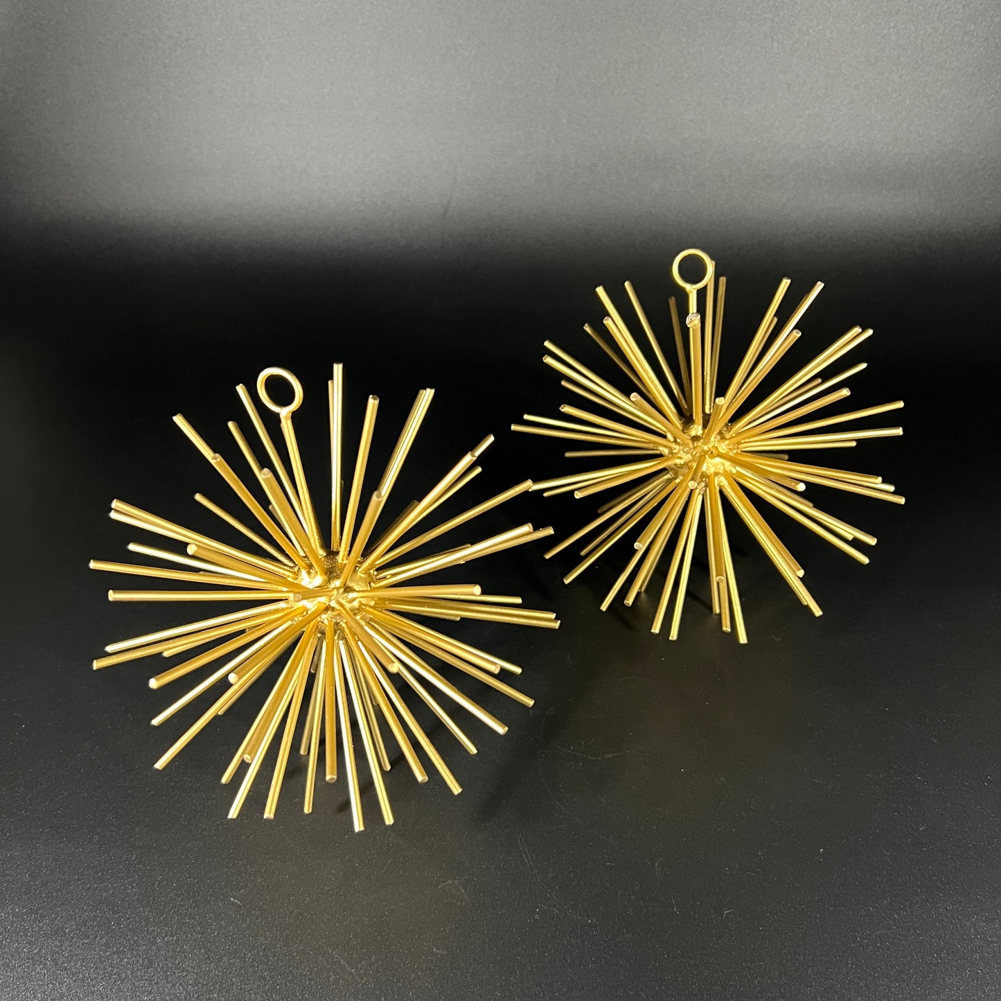 Vintage Hanging Atomic Starburst Balls